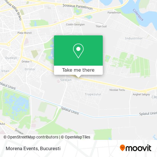Morena Events map