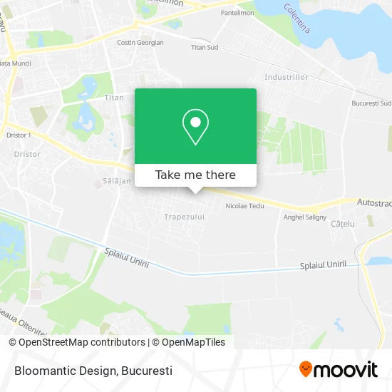 Bloomantic Design map