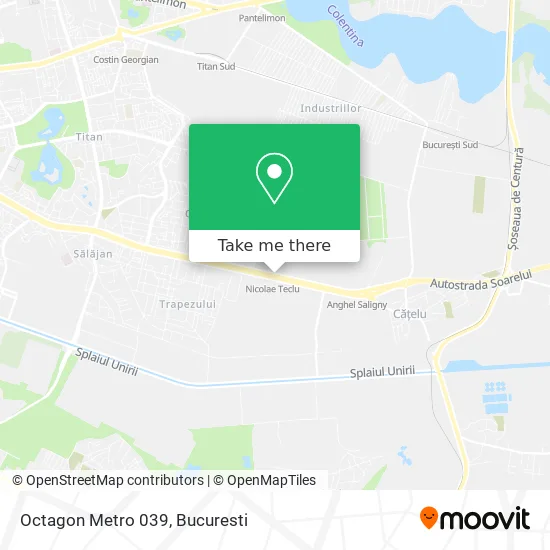 Octagon Metro 039 map