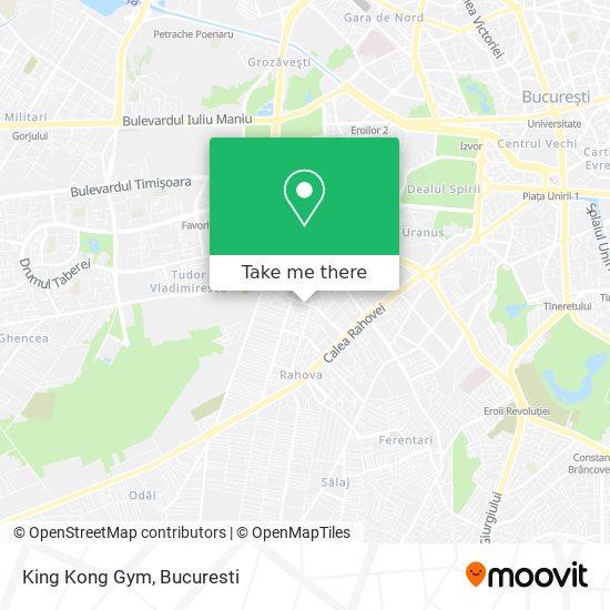 King Kong Gym map