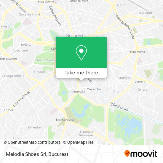 Melodia Shoes Srl map