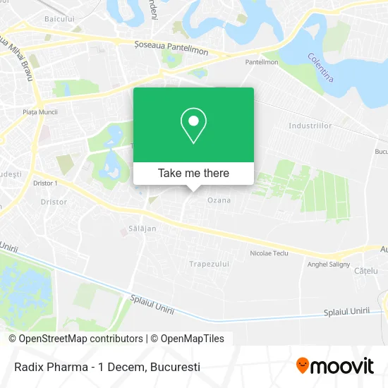 Radix Pharma - 1 Decem map