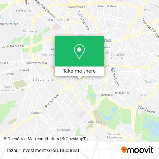 Tezaur Investment Grou map