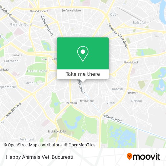 Happy Animals Vet map