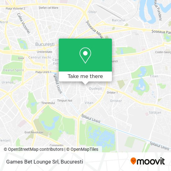 Games Bet Lounge Srl map