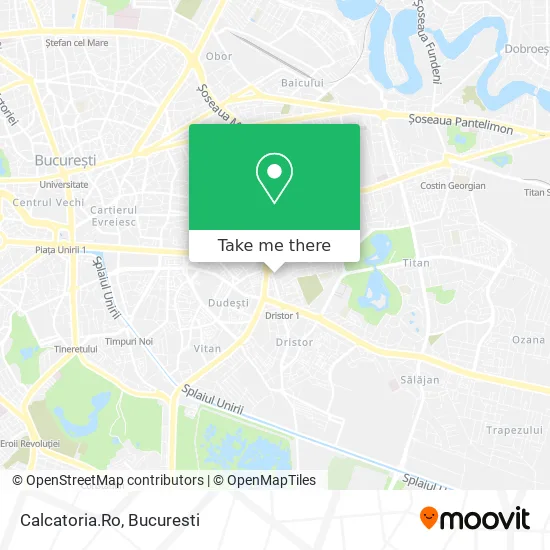 Calcatoria.Ro map