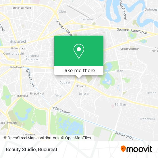 Beauty Studio map