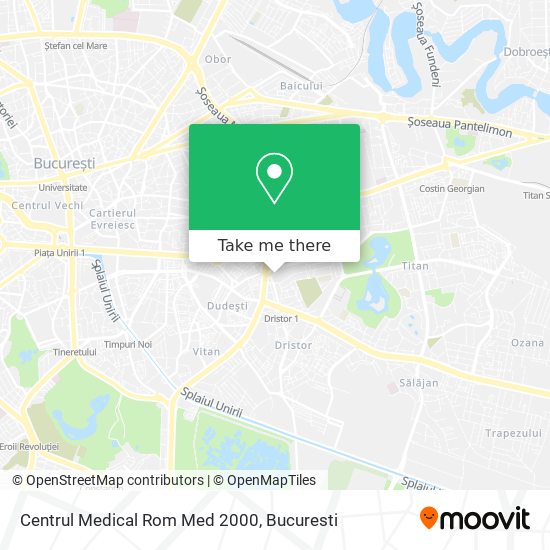 Centrul Medical Rom Med 2000 map