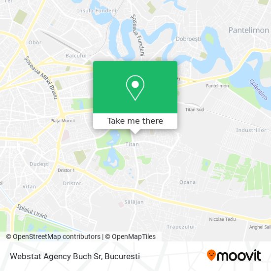 Webstat Agency Buch Sr map