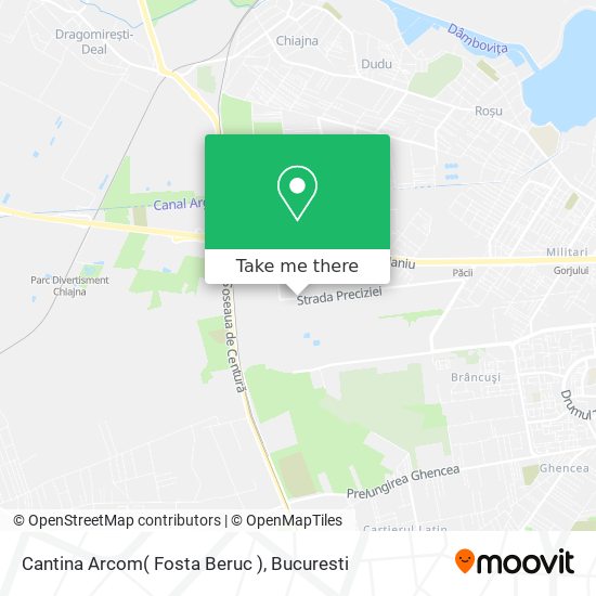 Cantina Arcom( Fosta Beruc ) map