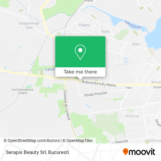 Serapis Beauty Srl map