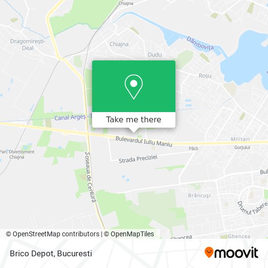 Brico Depot map