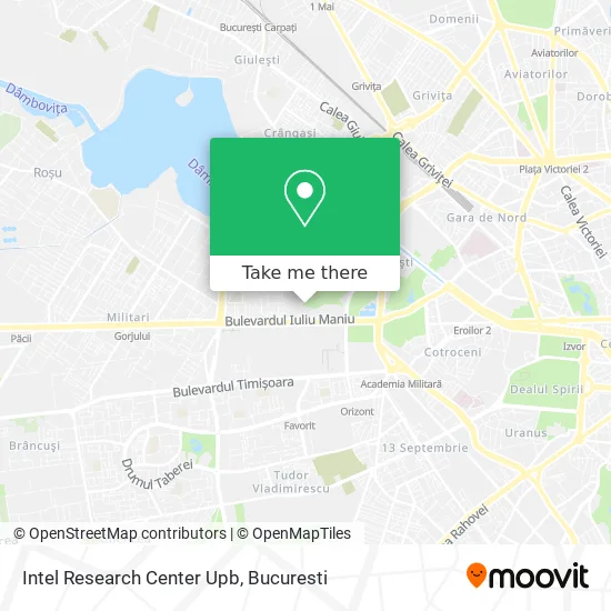 Intel Research Center Upb map