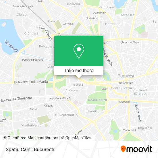 Spatiu Caini map