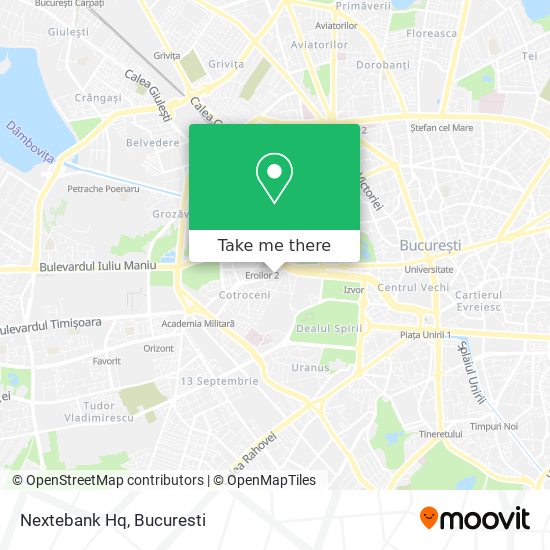 Nextebank Hq map