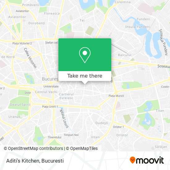 Aditi's Kitchen map