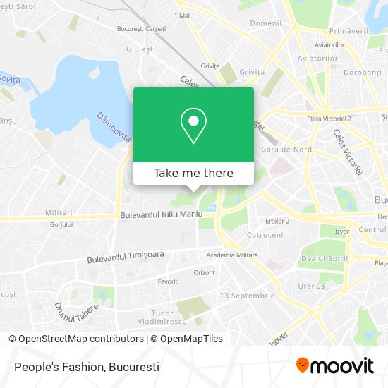 People's Fashion map