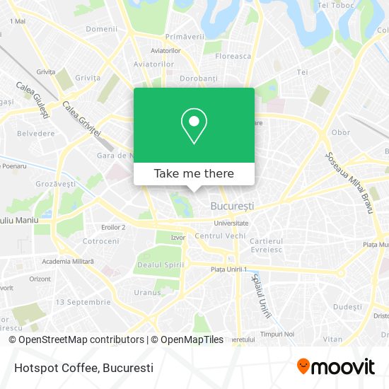 Hotspot Coffee map