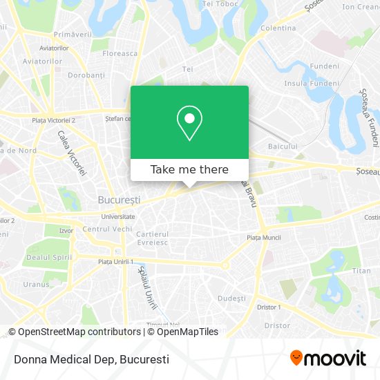 Donna Medical Dep map
