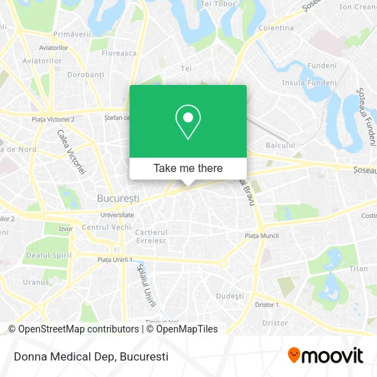 Donna Medical Dep map