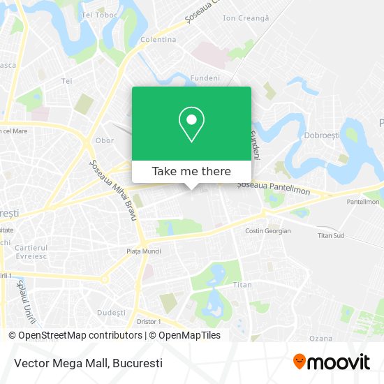 Vector Mega Mall map