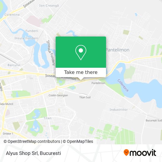 Alyus Shop Srl map