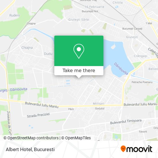 Albert Hotel map