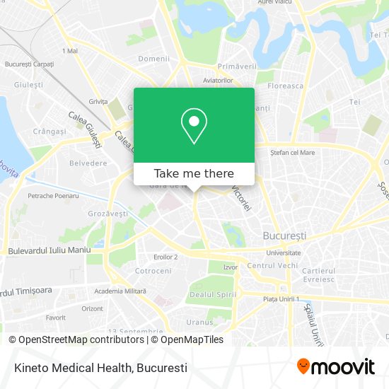 Kineto Medical Health map