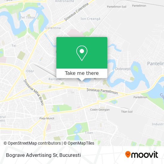 Bograve Advertising Sr map