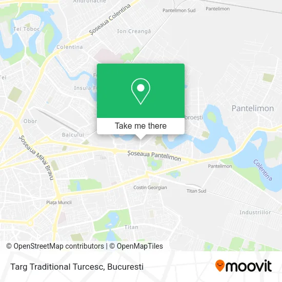 Targ Traditional Turcesc map
