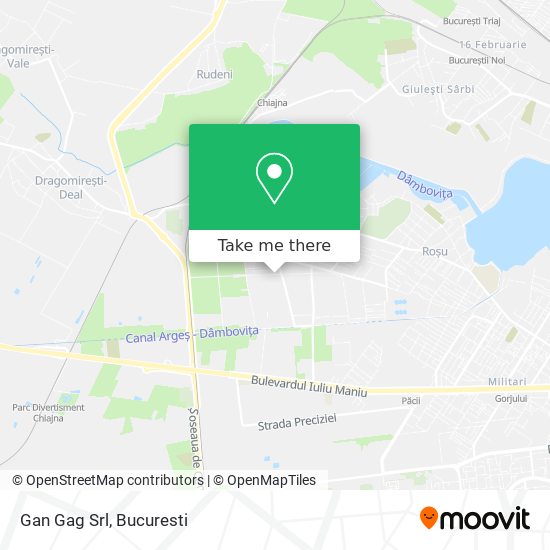 Gan Gag Srl map