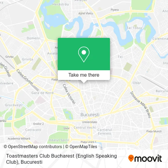 Toastmasters Club Bucharest (English Speaking Club) map