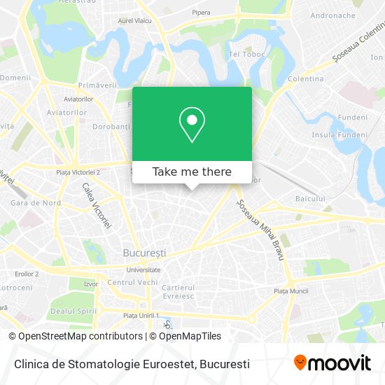 Clinica de Stomatologie Euroestet map