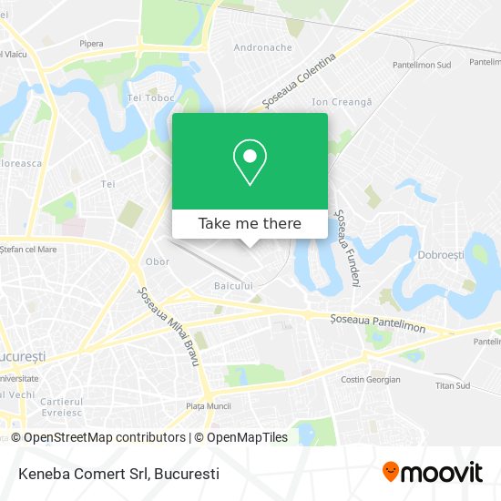 Keneba Comert Srl map