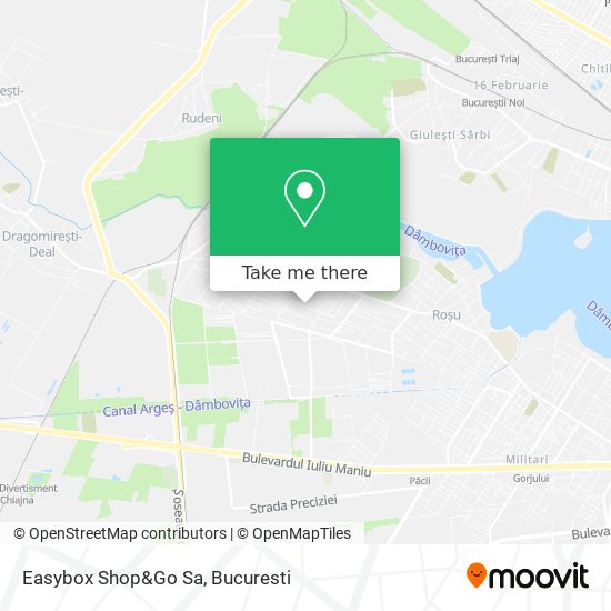 Easybox Shop&Go Sa map