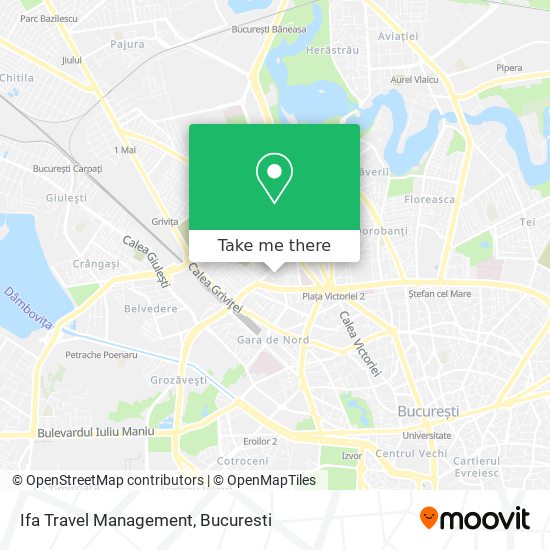 Ifa Travel Management map