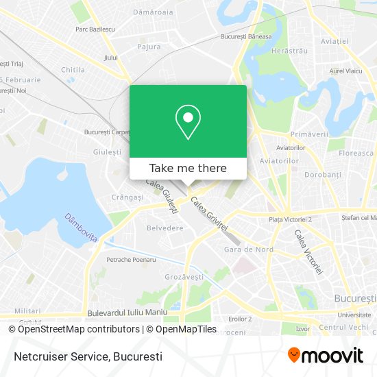 Netcruiser Service map