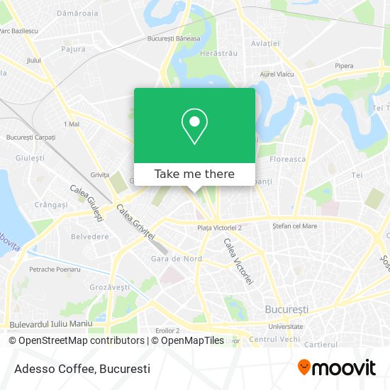 Adesso Coffee map