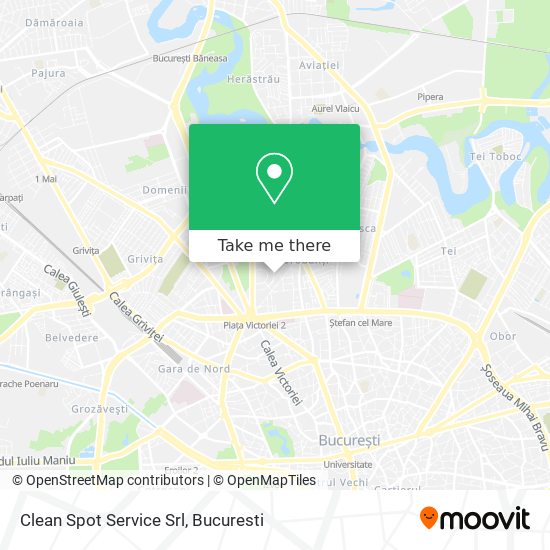 Clean Spot Service Srl map