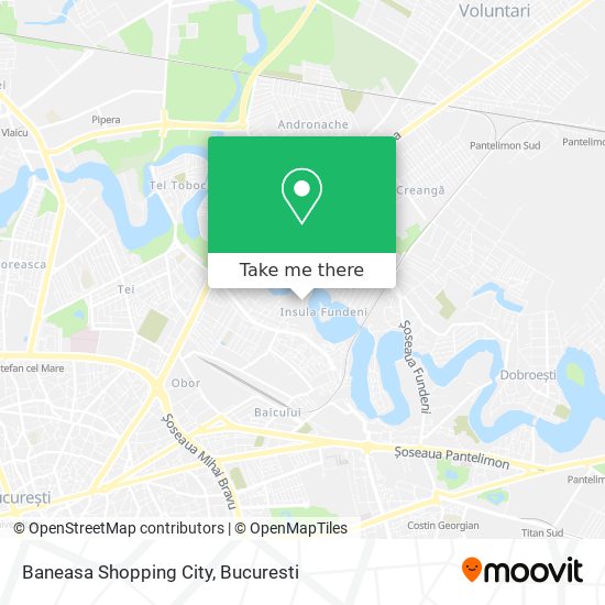 Baneasa Shopping City map