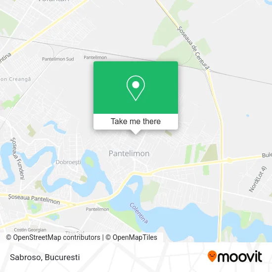 Sabroso map