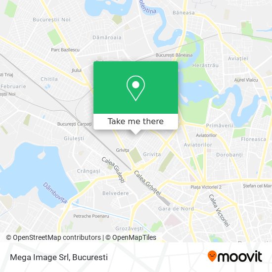 Mega Image Srl map