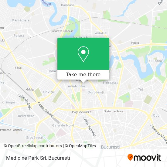 Medicine Park Srl map