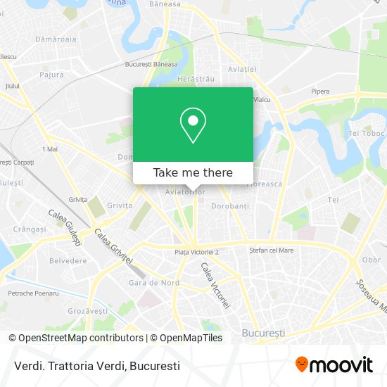 Verdi. Trattoria Verdi map