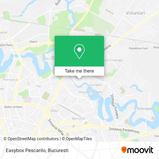 Easybox Pescarilo map