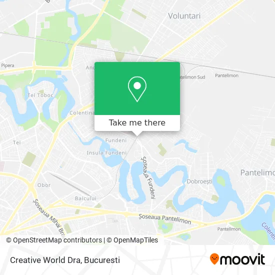 Creative World Dra map