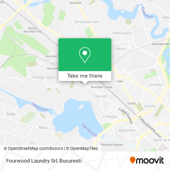 Fourwood Laundry Srl map