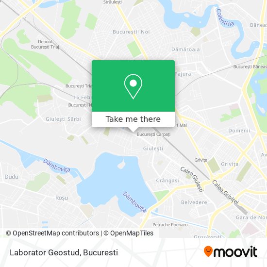 Laborator Geostud map
