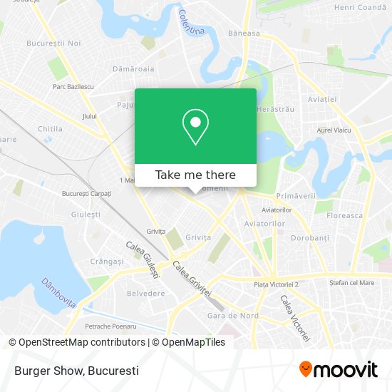 Burger Show map