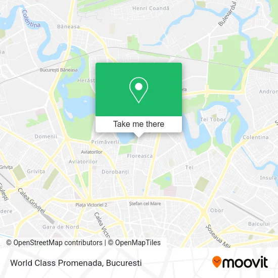 World Class Promenada map